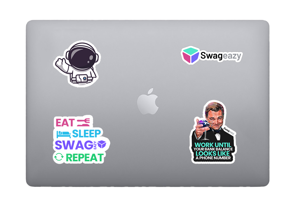 Laptop stickers